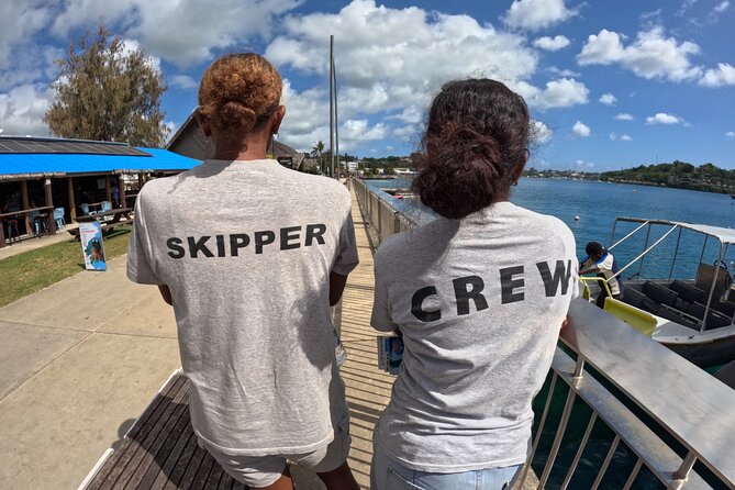 1 hr Reef Explorer in Port Vila harbour, Vanuatu - Meeting the crew at Nambawan Cafe