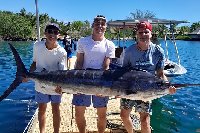A Day of Big Game Fishing in a small group - Leaving Coco Beach at 7 a.m.