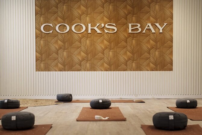 Air-conditioned studio yoga class at Cooks Bay Hotel and Suites - Why the Air Conditioning Matters in Moorea