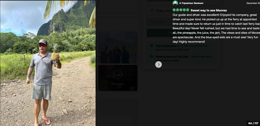 Albert Tours Excursion Safari - Moorea Safari tours&pick up - Jams, fruit, juices, and local liqueurs