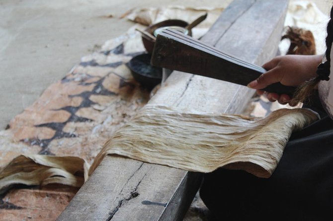 Ancient Tonga Cultur Tour 2hr Full Culture Tour - Making lu gives the food portion real meaning