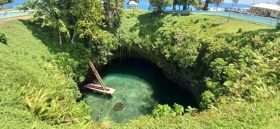 Apia: To Sua Trench, Waterfalls, and Piula Cave Pool Tour - The east-coast drive and Le Mafa Pass