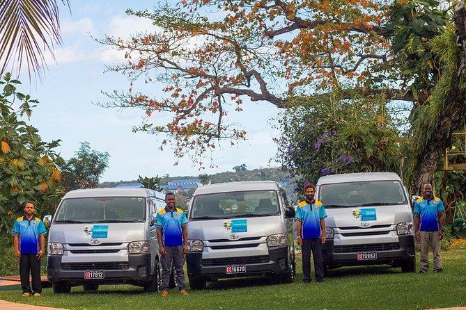 Arrival Transfer from the Airport in Port Vila to the Hotel - What the Shared Shuttle Ride Feels Like