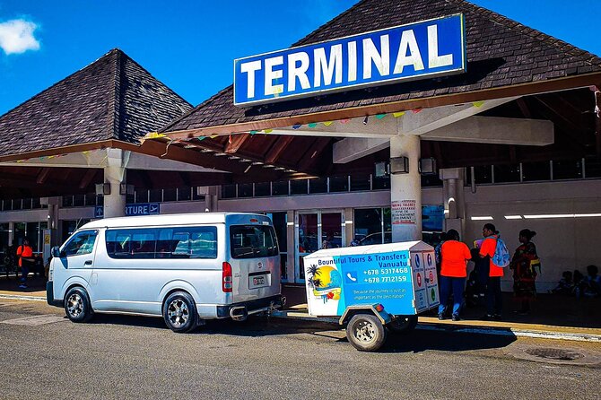 Arrival Transfer from the Airport in Port Vila to the Hotel - The Airport Desk Is the Important Detail