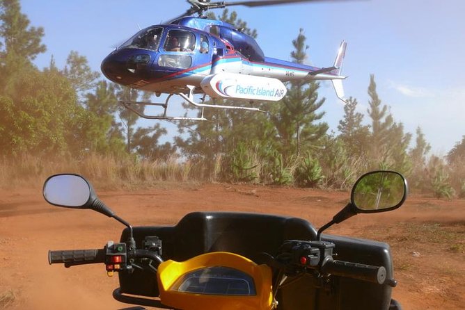 ATV Quad Bike and Helicopter Adventure Tour to Remote Village (Departs Nadi) - The helicopter finish is short but adds a new angle
