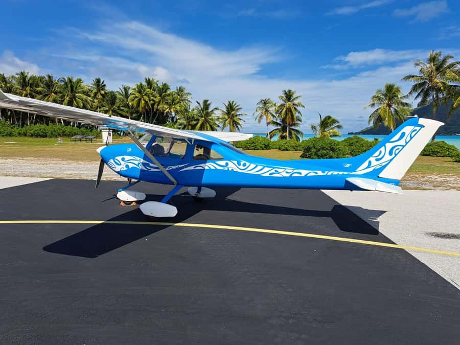 Bora-Bora 30 minutes private flight in light aircraft - What the 30-minute route includes