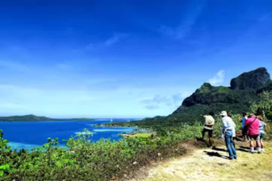 Bora Bora: 4WD History & Culture Tour - WWII remains from the American base