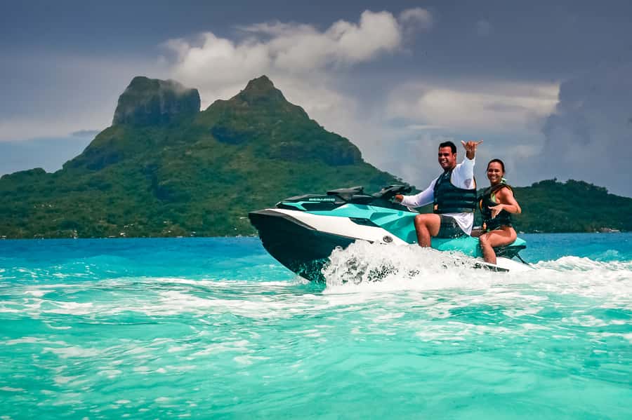 Bora Bora: Combo ATV & Jet Ski Day Trip with Polynesian BBQ - Pickup details you should settle before the morning