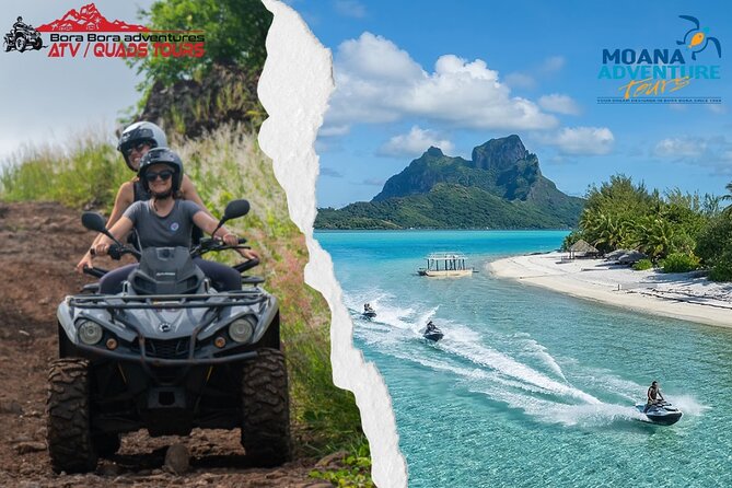 Bora Bora Combo Jet Ski and ATV Quads Tour - Key points at a glance