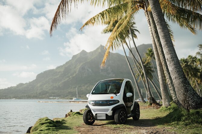 Bora Bora Electric Fun Car Rental - Why a small electric car works well on Bora Bora