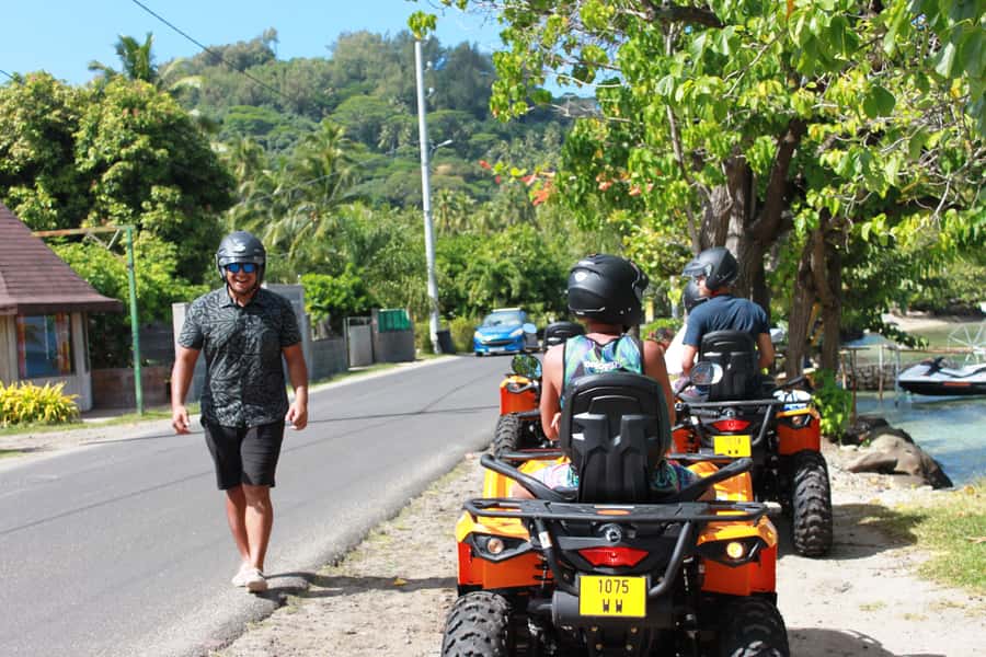 Bora Bora: Island Tour and Mountains Getaway by Quad Bike - Anau rock and the Mount Otemanu viewpoint