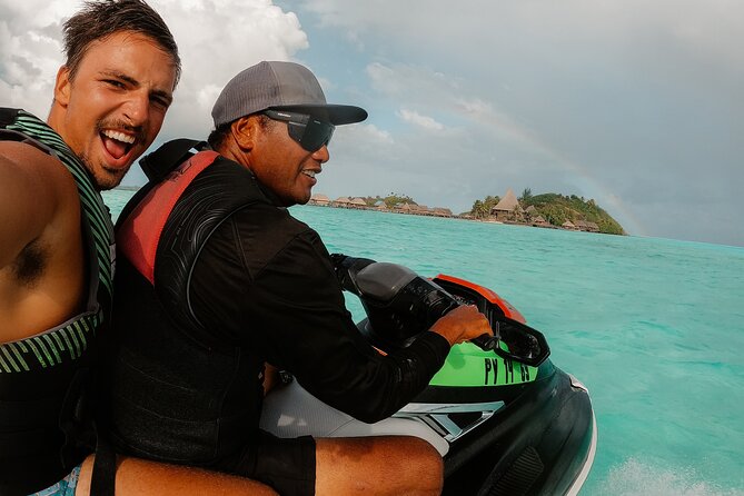 Bora Bora Moana Jet Ski - Starting at Maitai Tours and heading into the lagoon