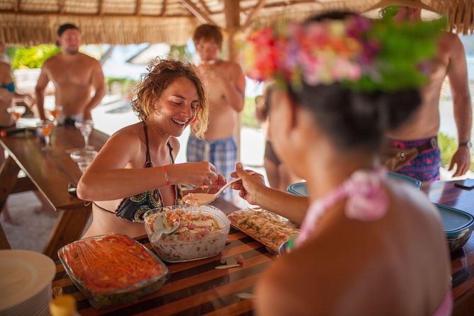 Bora Bora Snorkel Cruise by Polynesian Outrigger Canoe with BBQ Island Lunch - What the $296.49 price includes