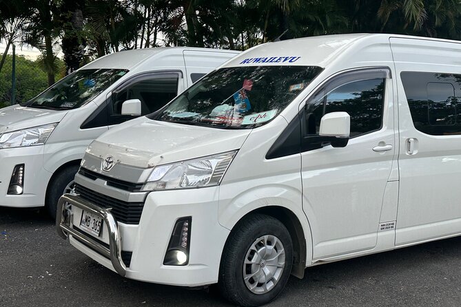 CFC Approved Private Airport Transfer - Nadi Airport to Denarau - A good fit for families with young children