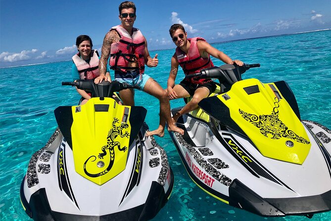 Combo Jet Ski Excursion + ATV Rental in Moorea - Choosing the 2.5-hour or 4-hour water option