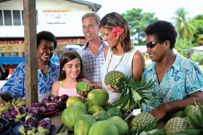 "Coral Coast Adventure: Pottery, Kava, Meke, Dunes & Temple'' - Tappoo is the practical shopping stop