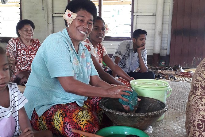 Discover Coral Coast & Natadola Beach Tour - Lawai Pottery Village and the kava welcome