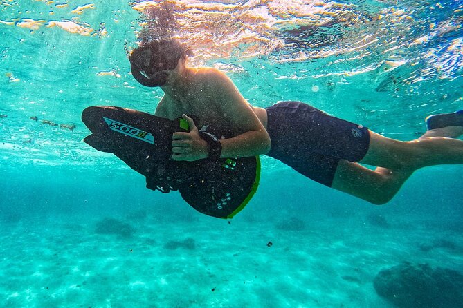 Eco Friendly Sea Scooter Turtle Tour in Rarotonga - Following the Avaavaroa passage