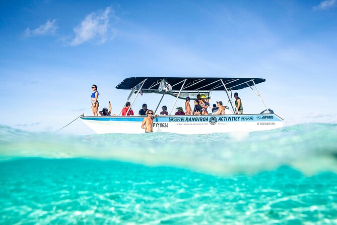 Excursion The Blue Lagoon and Reef Island - Tiputa Pass and the search for dolphins