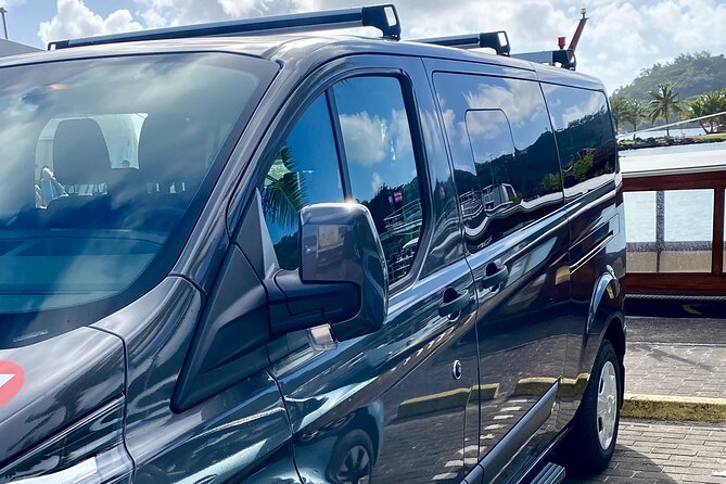 Explore Bora Bora with Private Premium Mini Van - A half-hour at Matira Beach