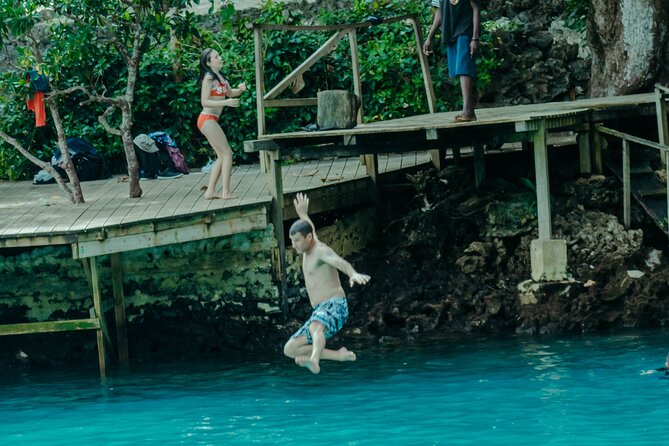 Explore Discover and Indulge Efate Tour - Blue Lagoon, fruit, and a proper cool-off