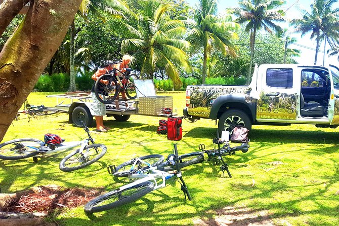 'Explore' Rarotonga Guided Bike Tour with Lunch and Swim - What the $93.09 price really includes