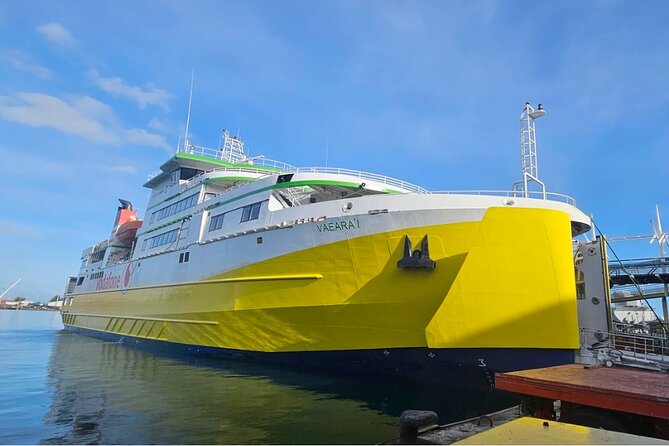 Ferry Transfer between Papeete, Tahiti and Moorea - Key points to know before booking
