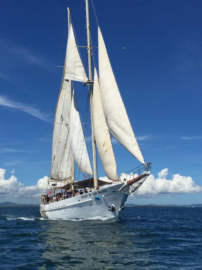 Fiji: Captain Cook Cruises - Island & Reef Day Trip - Sailing from Denarau to the island