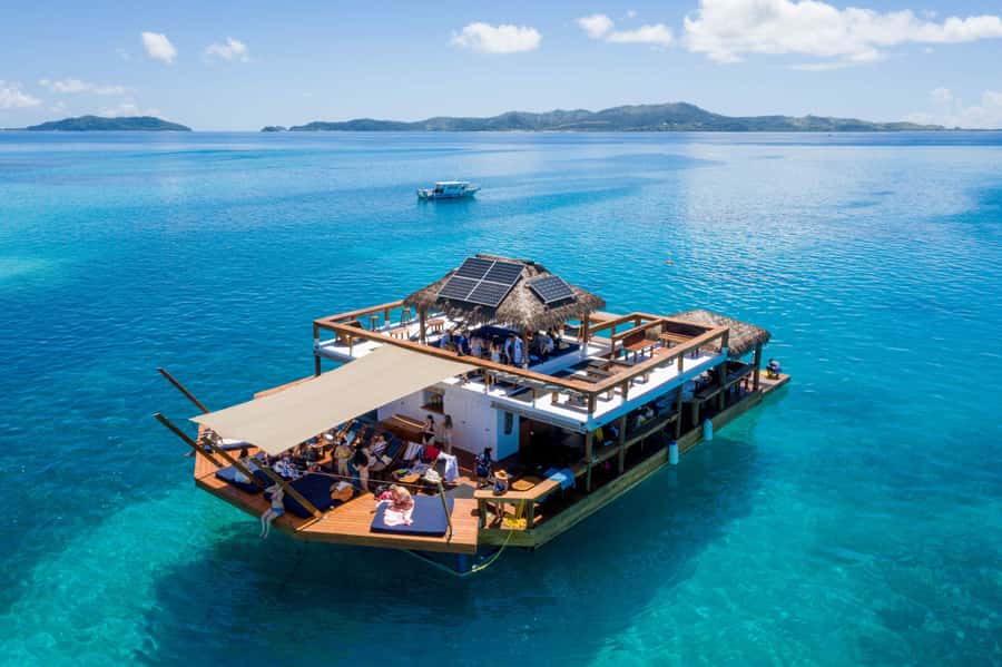 Fiji: Cloud 9 Floating Bar and Pizzeria Day Trip - Reaching Cloud 9 from Port Denarau