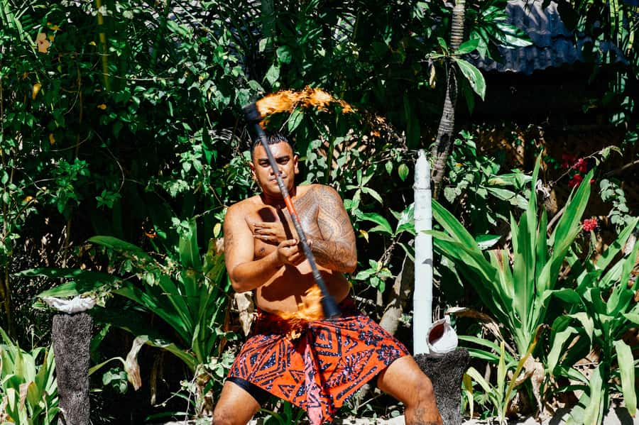 Fiji: Full Day Cultural Island Tour with Lunch & Cruise - The lovo lunch and fire-walking display