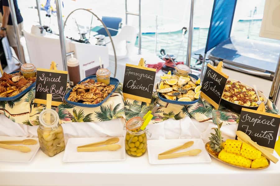 Fiji: South Sea Sailing Experience with Lunch & Drinks - Lunch prepared for a long day at sea