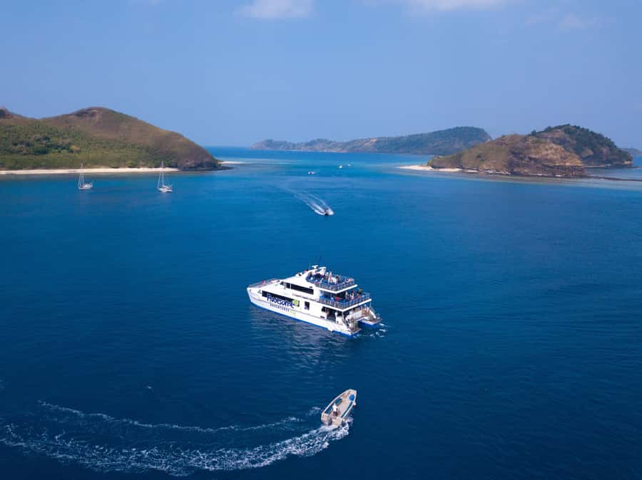 Fiji: Yasawa Islands Explorer Cruise with Lunch - The Blue Lagoon region changes the view