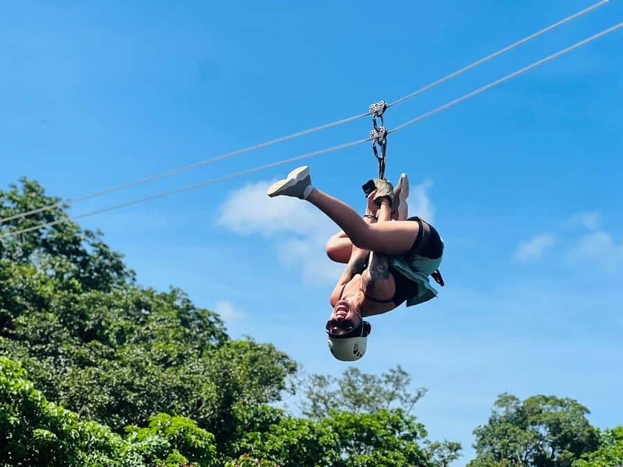 Fiji: Zipline Adventure and Cave Exploration - Soaring above canyons and tree tops