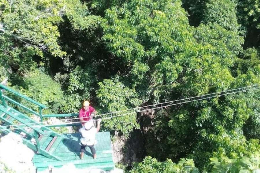 Fiji: Zipline Adventure and Cave Exploration - Three ecosystems in one downhill route