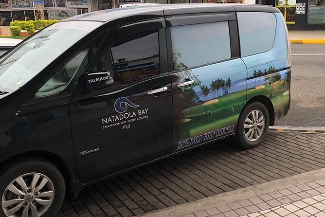 From Nadi Airport Fiji-Denarau Radisson,Wyndham,Sheraton,Westin,Hilton,Palm,Port - Group bookings require exact vehicle details