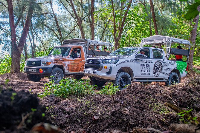 Full Day Combo 4X4 Adventure Tour & Motu FANFAN Pass with Buffet - A guided look at Bora Bora beyond the postcard
