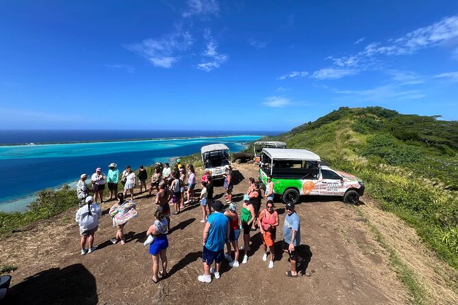 Full Day Combo 4X4 Adventure Tour & Motu FANFAN Pass with Buffet - The 4x4 climb to Mount Popoti
