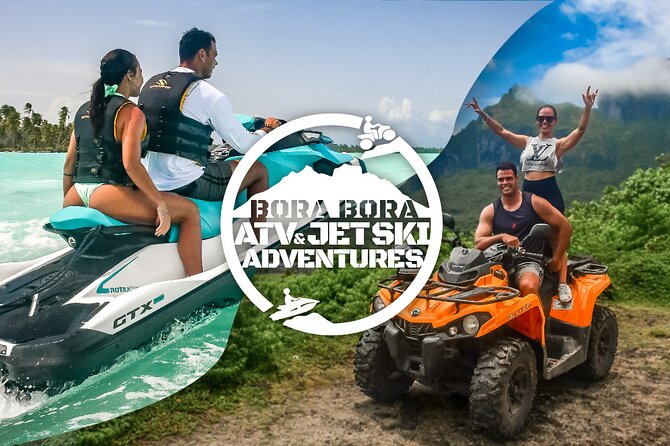 Full Day Combo ATV & Jet Ski with a Polynesian BBQ on a Motu - The morning ATV ride: roads, ridges, and rough trails