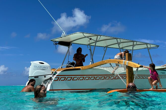 Full Day Lagoon experience with motu lunch - A six-hour introduction to Bora Bora’s lagoon