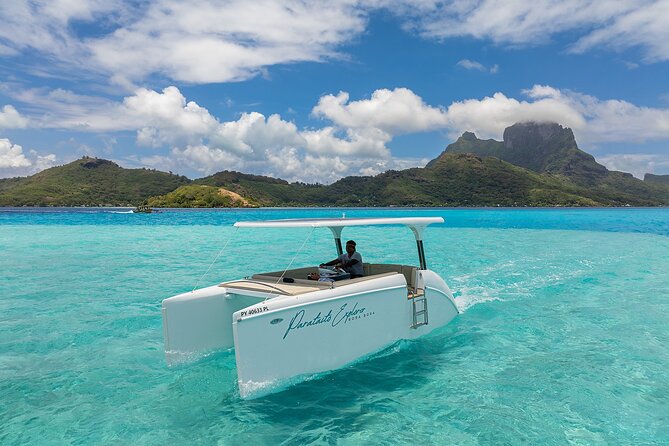 Full Day Solar Boat–Explores Bora Bora at the Rhythm of the Lagoon - What the solar boat changes