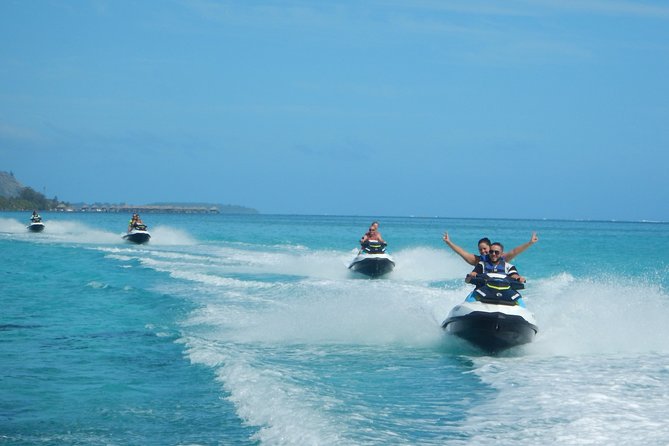 Grand Combo 3H00 of Jetski + 2H30 of Quad - The 8:30 start at Moorea Activities Center