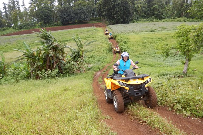 Grand Magic Combo Jetski 3h00 + Quad 3h30 - The quad route trades reef water for plantation roads