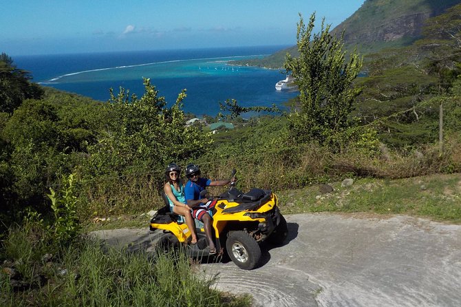 Grand Tour Quad Excursion in Moorea (Single or Two-Seater) - Fare Tutava for fruit, juice, and local products