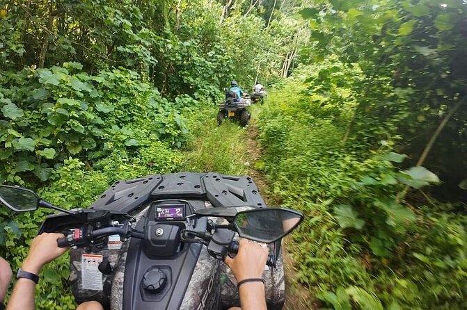 Guided tour of the island and its escapades in Tahaa by Quad / ATV - Vallee de la Vanille and Tahaa’s black gold