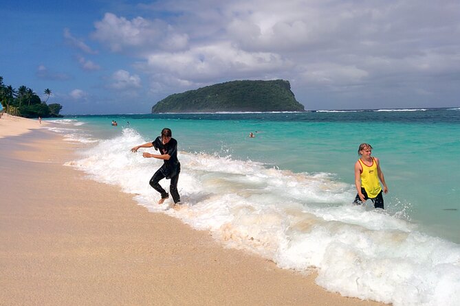 Guided Tour to Primeval Crystal Waters of Samoa - O le Pupu-Pue and the lava sea-cliff walk