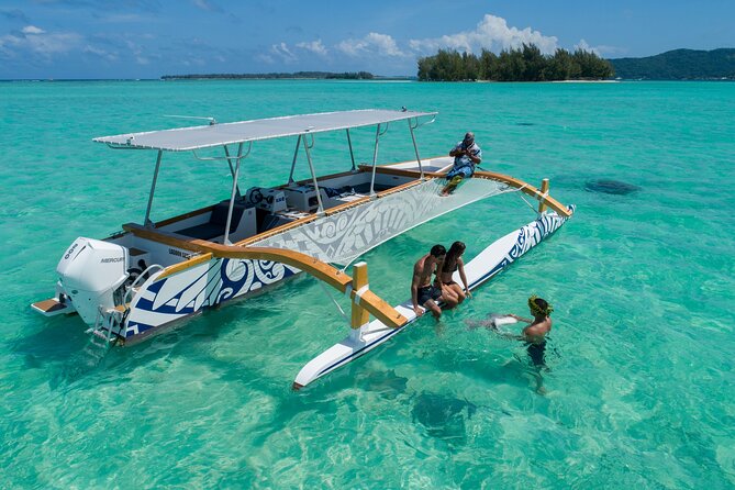 Half-Day Private Luxury Tour from Bora Bora - Bora Bora’s lagoon in a private boat