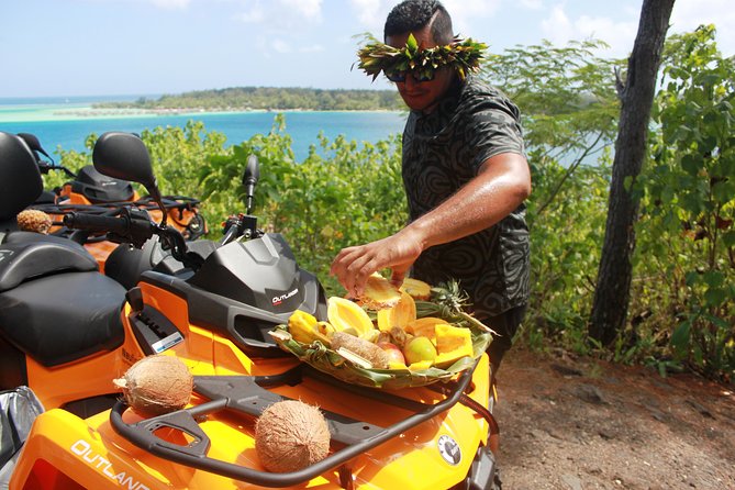 Island Tour & Getaway on the Bora Bora Mountains by Quad / ATV - Key points to know before you ride