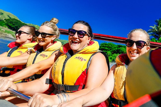 Jet Boat Safari on the Sigatoka River - Getting ready at Nakaracia jetty