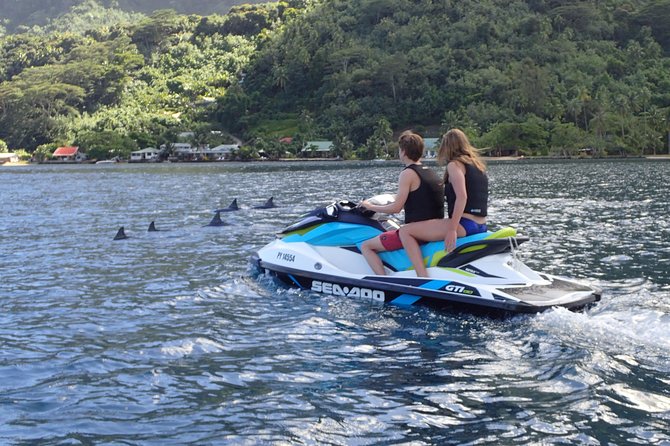 Jet-ski excursion 3 hrs Jet ski excursion to Moorea (single or two-seater) - Who will get the most from this Moorea excursion