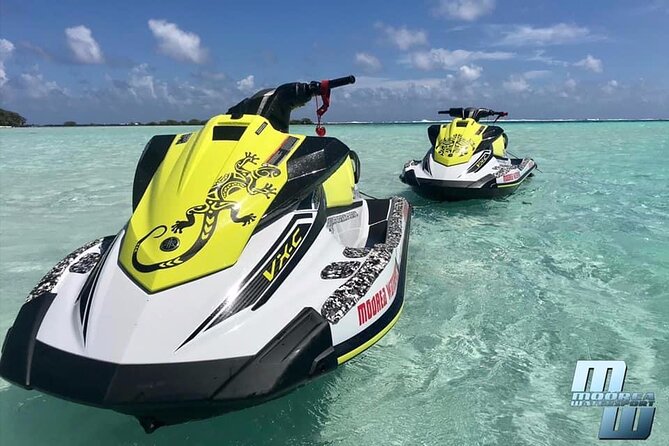 Jet Ski Moorea Customed Tour only - Lagoon wildlife, stingrays, and sea turtles